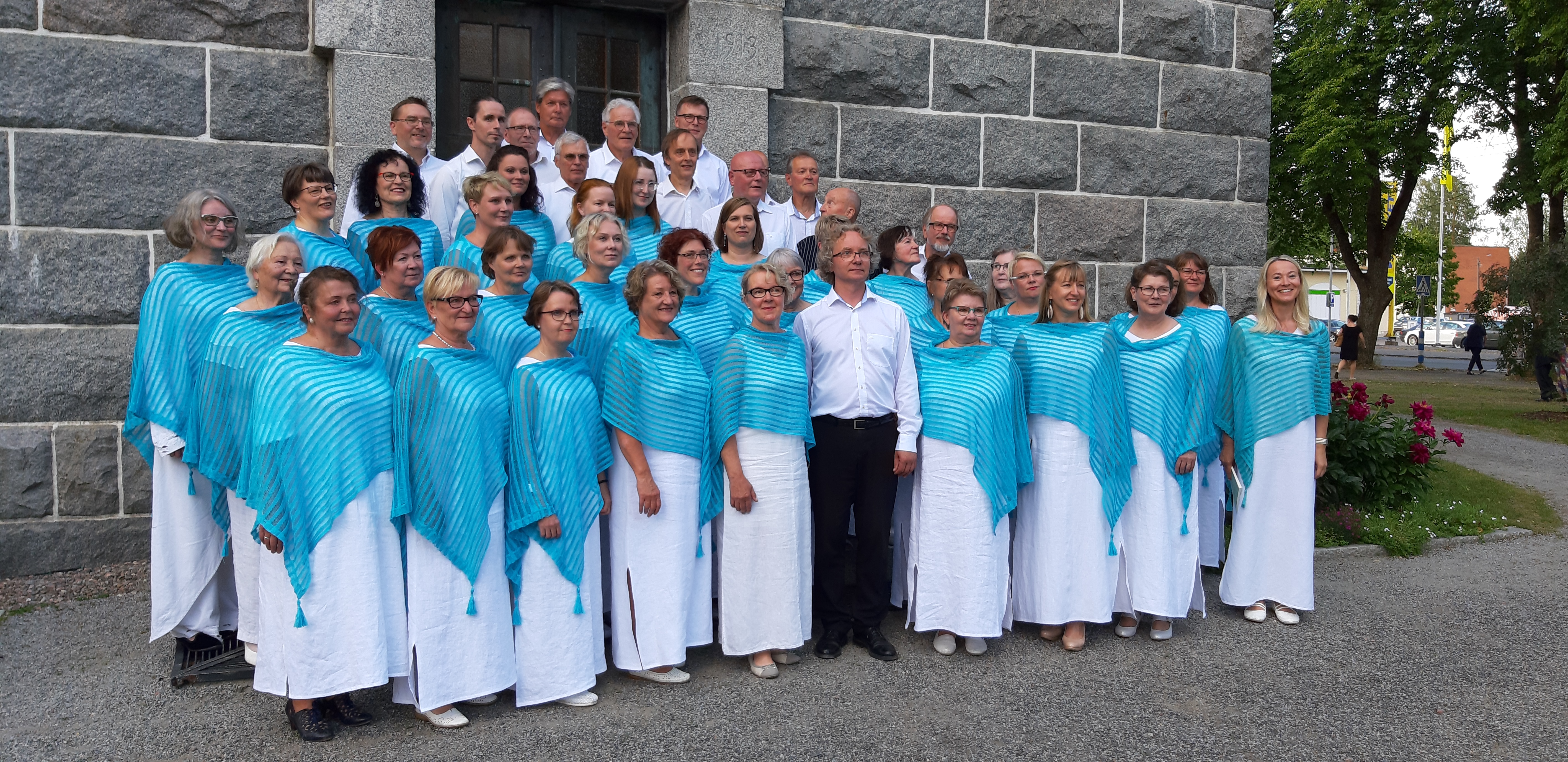 Sysmän Suvisoitto 2019 Hartolan kirkossa, Sysmän kamarikuoro ja Asikkalan kamarikuoro Cantus Aquae